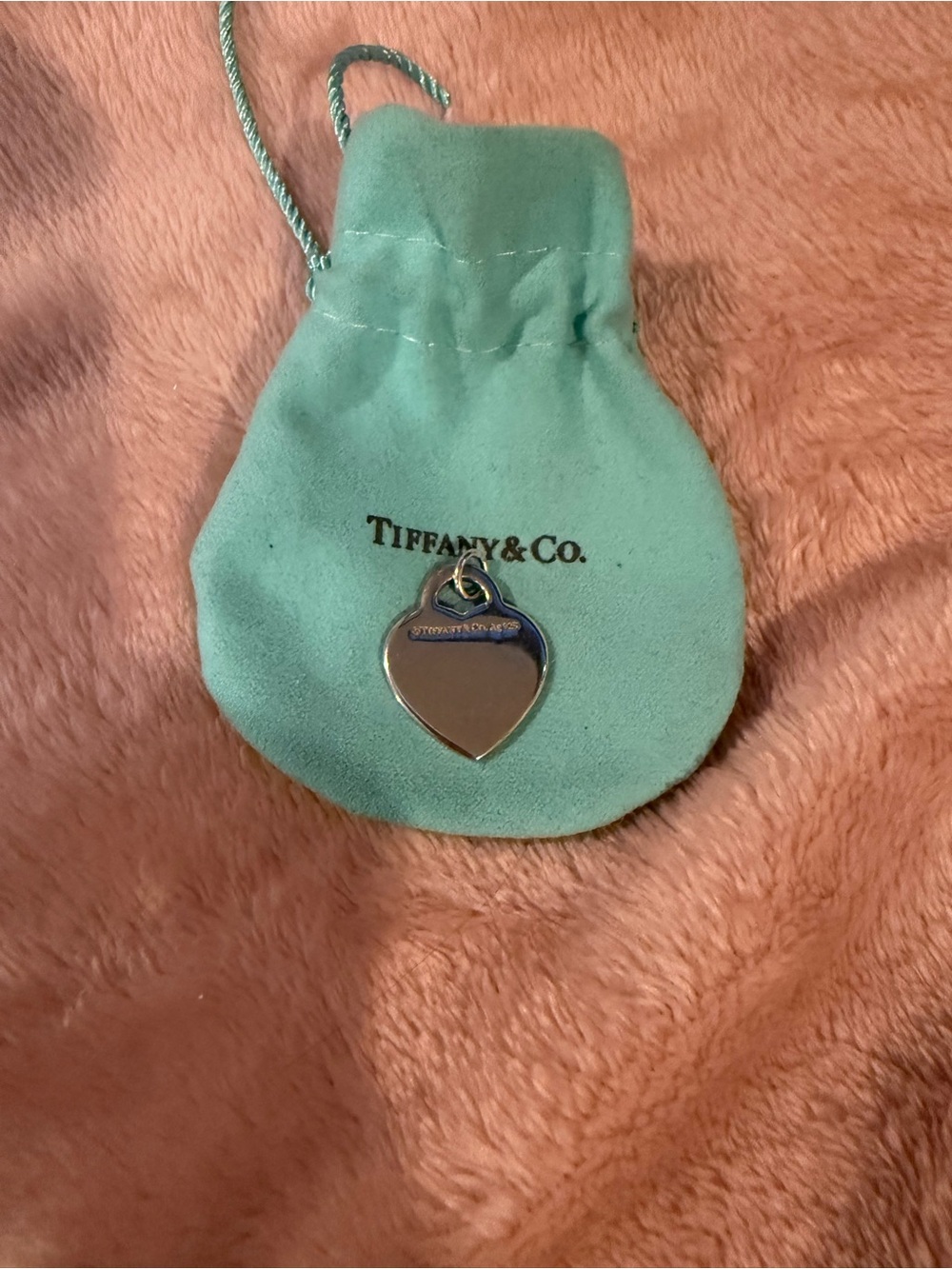 Tiffany & Co. Heart Tag Charm in Blue - Picture 6 of 6